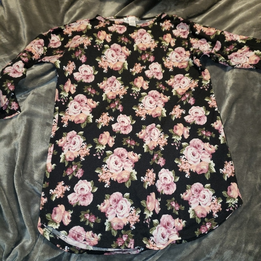 Floral tunic